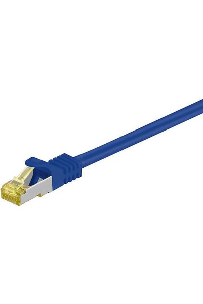 MicroConnect Καλώδιο Δικτύου Ethernet S/FTP Κατηγορίας 7, 0,5μ, Μπλε, 1 τεμάχ...