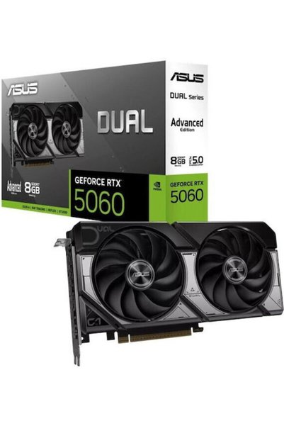 ASUS GeForce RTX 5060 8GB GDDR7 Διπλή OC Προηγμένη Κάρτα Γραφικών