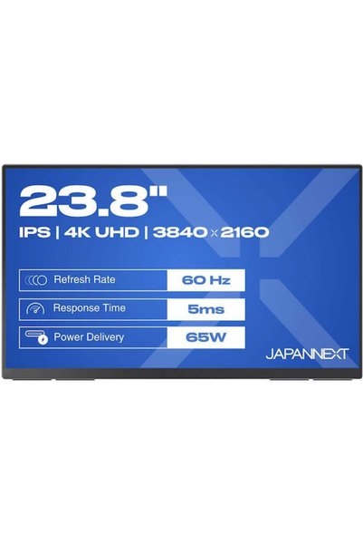 Japannext JN-MD-IPS238U-C6 IPS HDR Φορητή Οθόνη 8 " 4K 3840x2160 με Χρόνο Από...