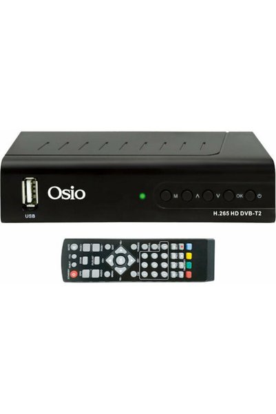 OSIO OST-3540D OST-3540D Ψηφιακός Δέκτης Mpeg-4 Full HD (1080p) με Λειτουργία...