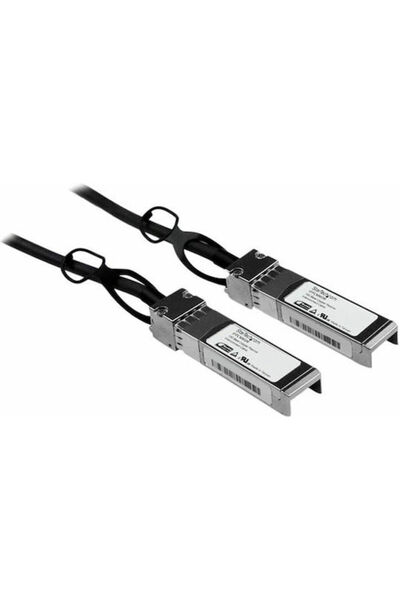 Star tech StarTech Καλώδιο Οπτικών Ινών SFP+ 3μ Μαύρο Κωδικός: SFPCMM3M