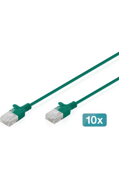 Digitus Καλώδιο Δικτύου Ethernet Gigabit Cat.6 Χάλκινο Άμεσης Σύνδεσης 0,5μ Π...