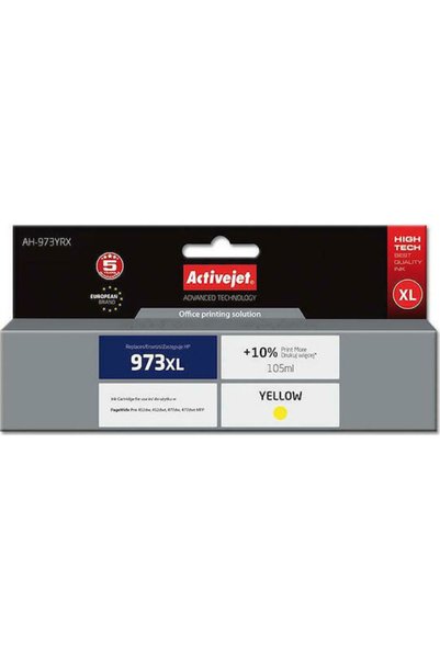 Other Συμβατό με Active Jet Μελάνι για εκτυπωτές Inkjet HP 973XL F6T83AE 7500...