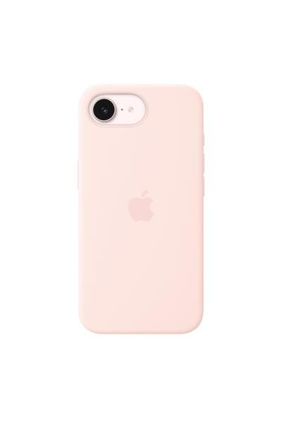 Apple Husă de silicon pentru iPhone 17e cu MagSafe – Roz moale