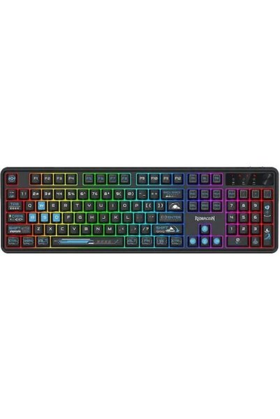 REDRAGON Volcano K526 Pro Ασύρματο πληκτρολόγιο gaming με φωτισμό RGB, Διεθνέ...