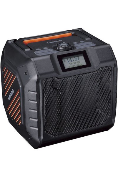 Lenco ODR-160GY Φορητό Ραδιόφωνο Επαναφορτιζόμενο DAB+ με USB Μαύρο
