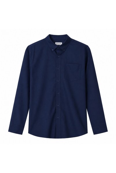 Giordano Men Wrinkle Free Cotton Oxford Shirt