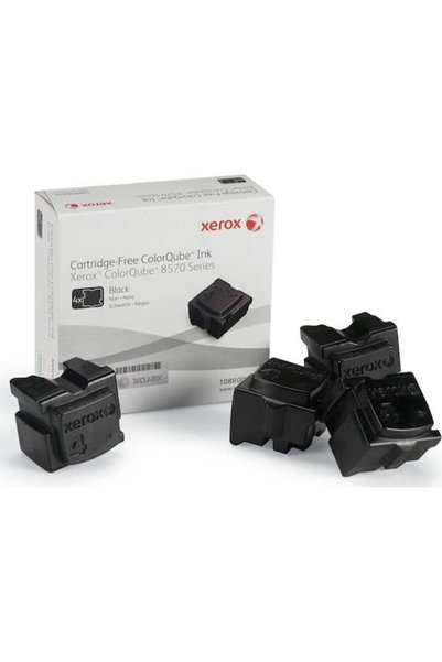 Xerox Γνήσιο Πακέτο με 4 Μελάνια για Εκτυπωτές InkJet, Μαύρο (108R00935)