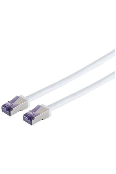Lanview Καλώδιο Δικτύου Ethernet S/FTP Cat.6a 0,5μ Λευκό 1 τεμάχιο Κωδικός: L...