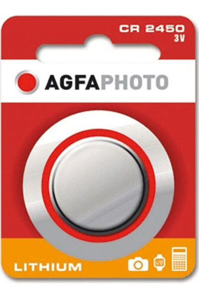 AgfaPhoto Μπαταρία ρολογιού λιθίου CR2450 3V 1 τεμάχιο