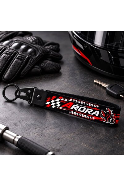 CEBECİOTO Arora New Model 19 cm Fabric Motorcycle Keychain Quality Auto-Moto ...