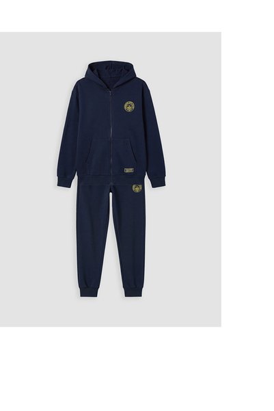 LC Waikiki Navy blue fenerbahçe Printed boys' tracksuit set