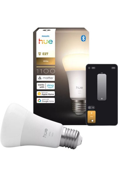 Philips Έξυπνη λάμπα Hue LED 9.5W για ντουί E27 Θερμό Λευκό 1100lm Ρυθμιζόμεν...