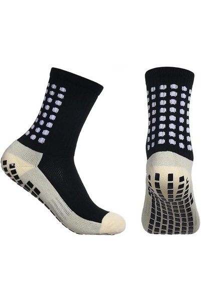 GENERAL ALMEKAQUZ 5 Pairs of Grip Socks, Tight Fitting Grip Socks Football So...