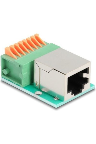 DELOCK Μονή Υποδοχή Δικτύου RJ45 Cat5e Τύπου 90652