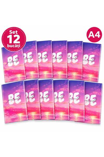 PIGNA Set of 12 Covers for A4 Notebooks