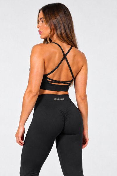gymhams Cloud Gathered High Waist Seamless Push up Sports Women's Leggings - ...