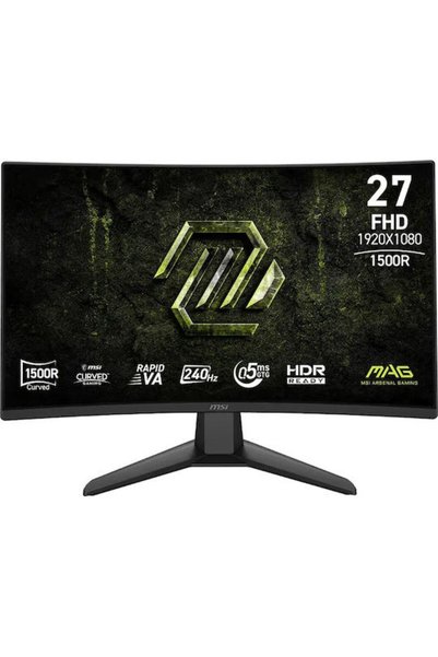 MSI MAG 274CF X24 VA HDR Οθόνη 27 " FHD 1920x1080 240Hz με χρόνο απόκρισης 0....