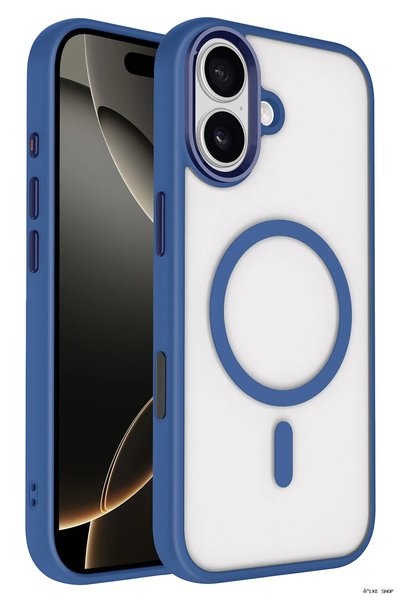 Joko Ilkestor iPhone 16 Magsafe Cover (210522) - Navy Blue
