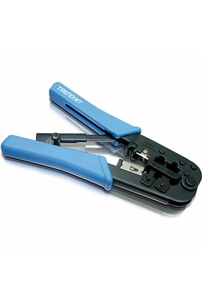 TRENDnet Πένσα πρεσαρίσματος καλωδίων Ethernet/Internet RJ11, RJ45 με κόφτη κ...
