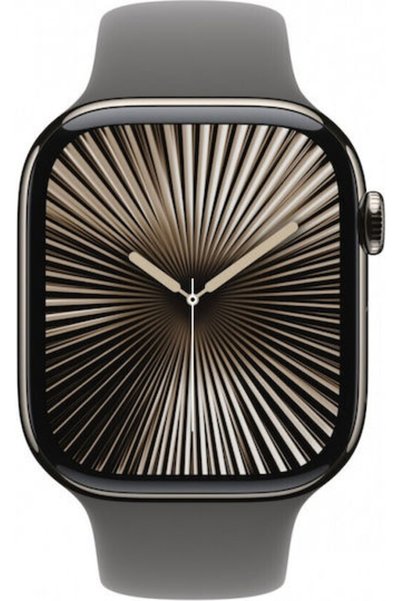Apple Ρολόι Σειρά 10 Κινητότητας 46mm Τιτάνιο Αδιάβροχο με eSIM και Αισθητήρα...