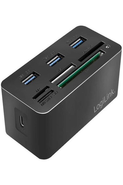 LogiLink Διανομέας USB 3 Θυρών USB 3.0 με σύνδεση USB-A Κωδικός: CR0046