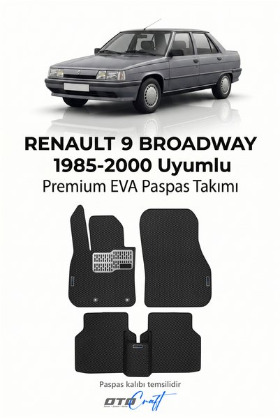 OtoCraft Sanat Estetik Kalite Renault 9 Broadway 1985-2000 Uyumlu Araca Özel ...