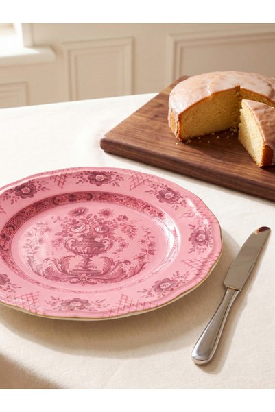 LC Waikiki Quality Pieces from Çelebi Store Printed Porcelain Serving Plate