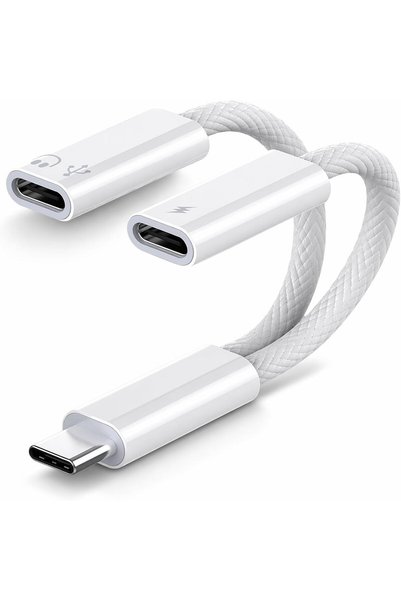 GENERAL FARLINK USB C Splitter Data Syn Audio Charging for Type C devices