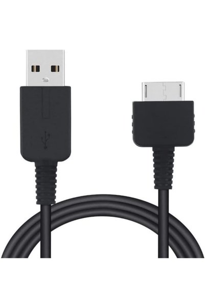 SKEIDO كابل شحن ونقل بيانات USB متوافق مع سوني بلايستيشن psv1000 Psvita PS Vi...