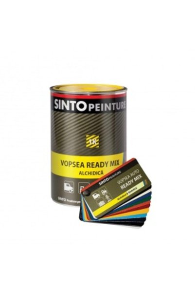 SINTO Auto Paint Ready Mix Alkyd 1K 1L – Brick Red 331 RAL2001