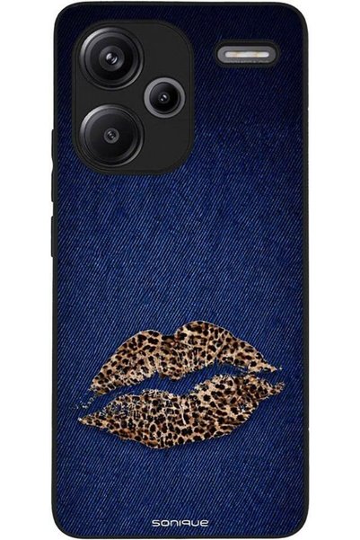 Sonique Θήκη Σειράς Diva για Xiaomi Redmi Note 13 Pro Plus 5G Ντένιμ Λεοπάρ