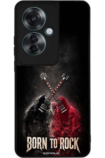 Sonique Ανδρική Θήκη για Oppo Reno11 F 5G Born to Rock