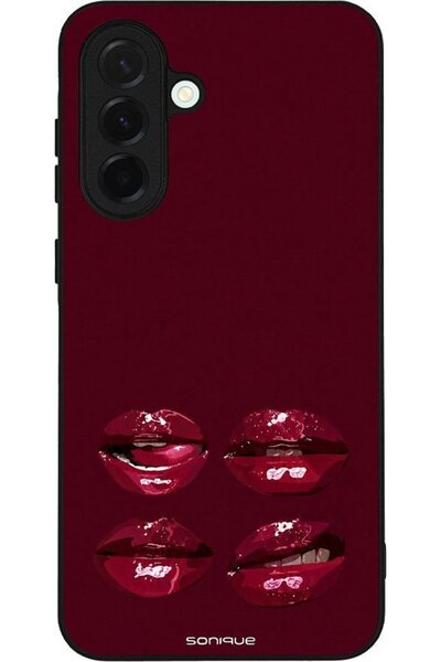 Sonique Θήκη Σειράς Diva για Samsung Galaxy A36 5G Κόκκινα Χείλη