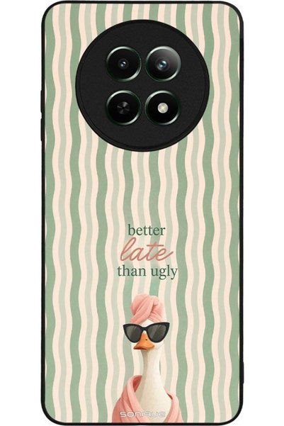 Sonique Σειρά Case Stripe Stories για Realme 12 5G / Realme 12x Better Late