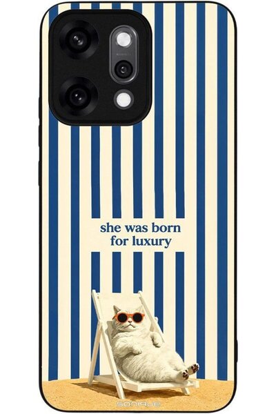 Sonique Σειρά Stripe Stories Θήκη για Oppo Reno14 Pro 5G Γεννημένη για την Πο...