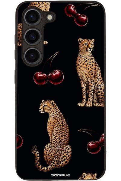 Sonique Θήκη Σειράς Diva για Samsung Galaxy S23 Κερασί Γεντάποδας