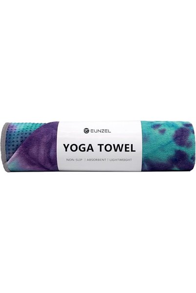 GENERAL Eunzel Yoga Towel,Hot Yoga Mat Towel - Sweat Absorbent Non-Slip for H...