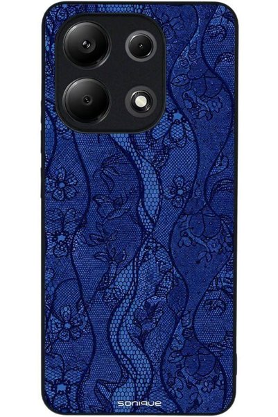 Sonique Θήκη Σειράς Diva για Xiaomi Redmi Note 13 4G Μπλε Δαντέλα
