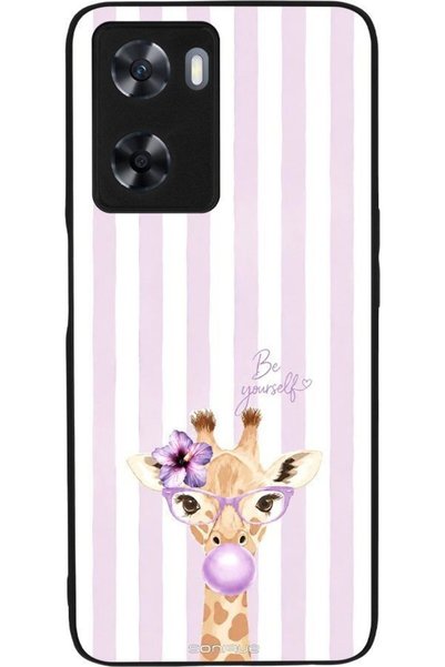 Sonique Σειρά Stripe Stories Θήκη για Oppo A57 4G / Oppo A57s Λιλά - Καμηλοπά...