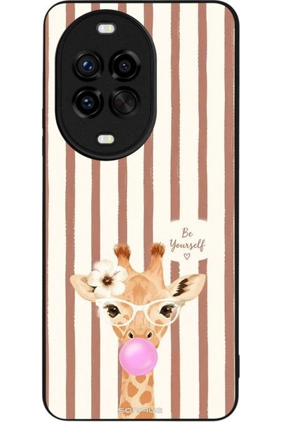 Sonique Σειρά Stripe Stories Θήκη για Huawei Nova 14 Pro 5G Καφέ - Καμηλοπάρδ...