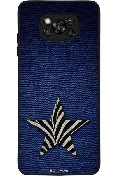 Sonique Θήκη Σειράς Diva για Xiaomi Poco X3 Nfc / Poco X3 Pro Ντένιμ Ζέβρα