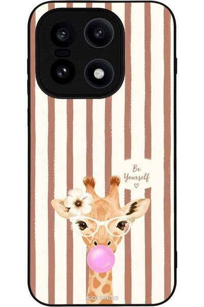 Sonique Σειρά Stripe Stories Θήκη για Oneplus 15 5G Καφέ - Καμηλοπάρδαλη με Τ...