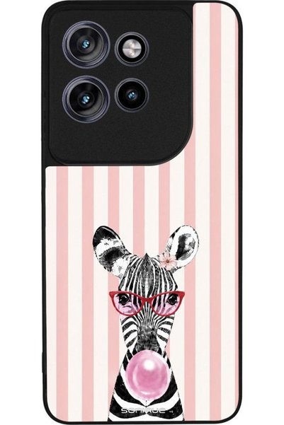 Sonique Σειρά Stripe Stories Θήκη για Motorola Edge 60 Neo 5G Ζέβρα - Μπαμπλγκάμ