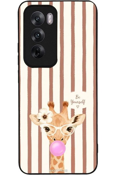 Sonique Σειρά Stripe Stories Θήκη για Oppo Reno12 5G Καφέ - Καμηλοπάρδαλη με ...