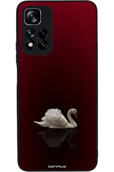 Sonique Θήκη Σειράς Diva για Xiaomi Redmi Note 11 Pro Plus 5G Κύκνος