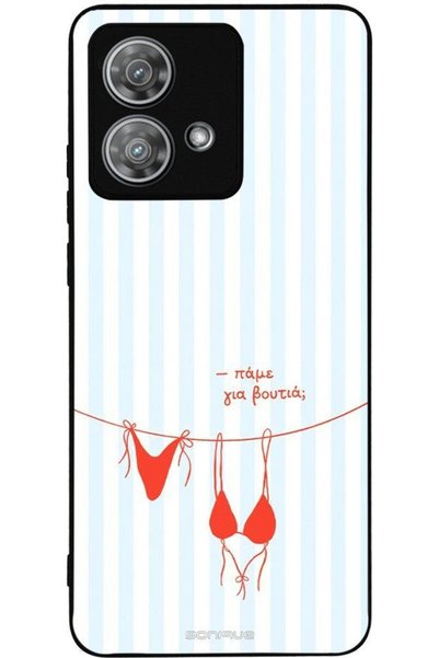 Sonique Θήκη Σειράς Stripe Stories για Motorola Edge 40 Neo 5G Πάμε για καταδ...
