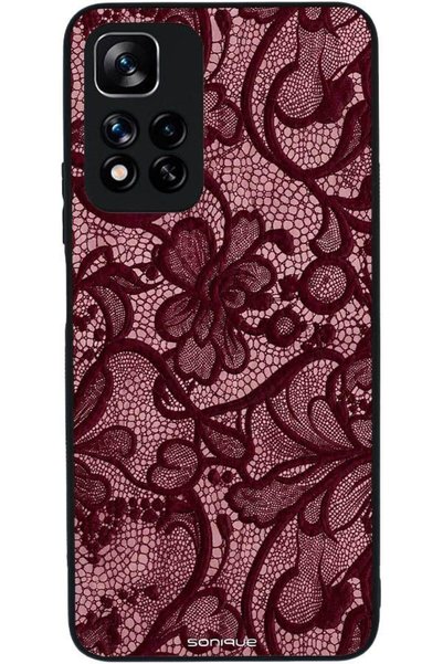 Sonique Θήκη Σειράς Diva για Xiaomi Redmi Note 11 Pro Plus 5G Βουργουνδί Ροζ ...
