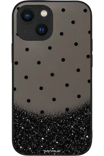 Sonique Θήκη Σειράς Diva για Apple iPhone 13 Mini με Πουά και Γκλίτερ