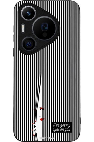 Sonique Σειρά Stripe Stories Θήκη για Huawei Pura 70 Pro Με το βλέμμα σου - Μ...